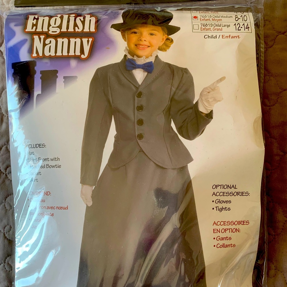 Halloween costume English Nanny